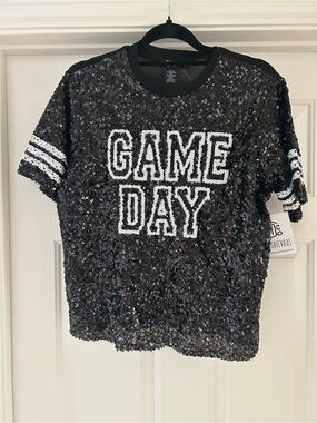 Sequin Game Day Shirt